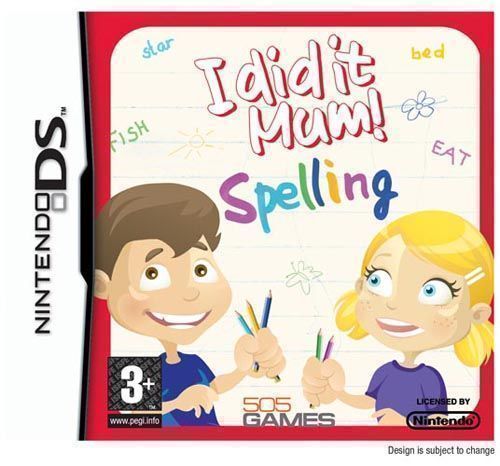 Rom juego I Did It Mum! - Spelling
